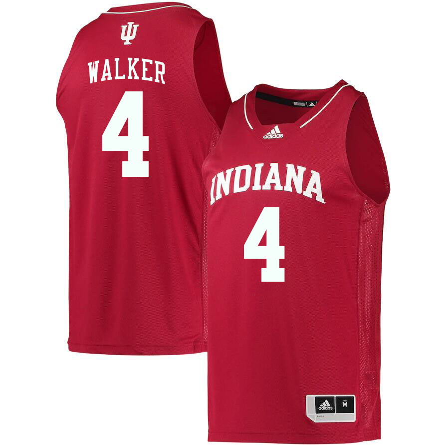 Men #4 Anthony Walker Indiana Hoosiers College Basketball Jerseys Stitched Sale-Crimson